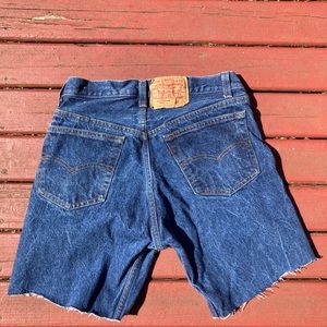 Levi 501 Cut offs